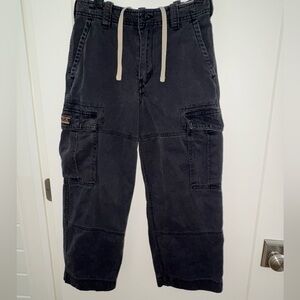 vintage abercrombie cargo pants boy's sz 10 EUC LN